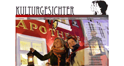 Desktop Screenshot of kulturgesichter.de